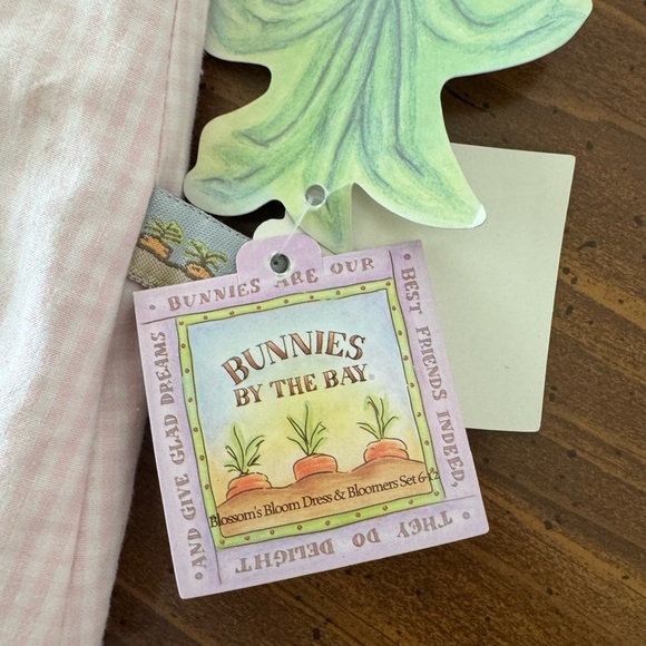 Blossom and Bao Bao 2-Piece Baby Set – NWT – Hand-Painted Applique – 6-12M - Picture 2 of 10